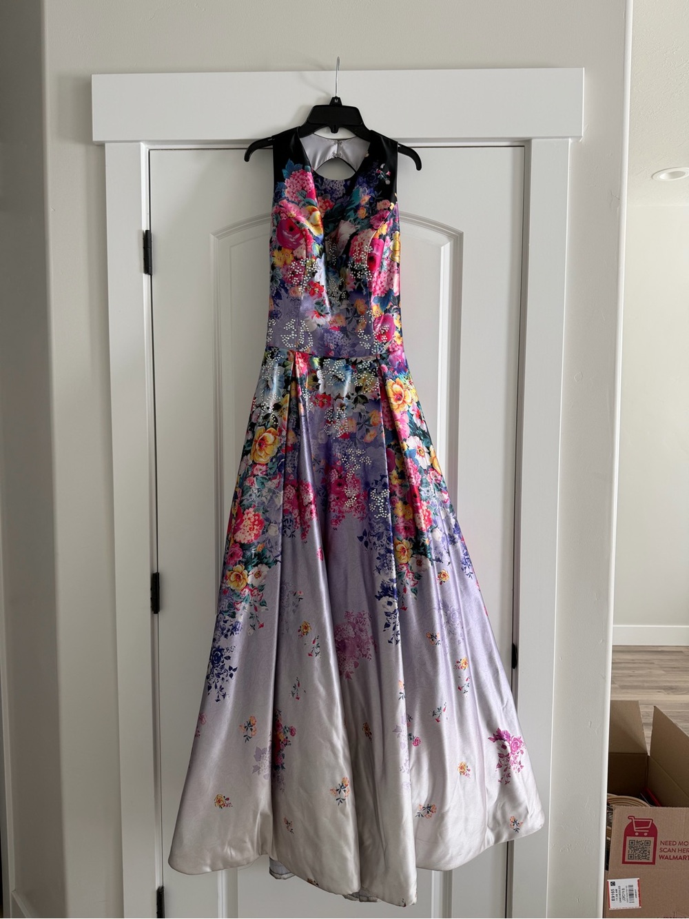 Floral Jovani Evening Gown